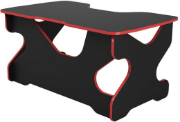 Стол игровой ВИТАЛ-ПК Райдер 1500, ЛДСП, черный