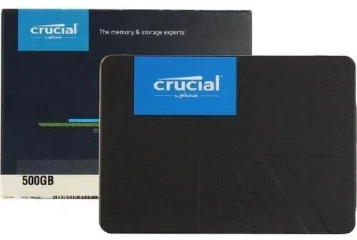 Накопитель SSD 2.5" SATA-III Crucial 500Gb BX500 CT500BX500SSD1 550/500 MBps QLC