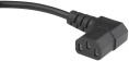 Кабель питания для монитора Hyperline PWC-IEC13A-IEC14-1.8-BK IEC 320 C13 - IEC 320 C14 1.8 метра