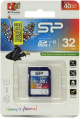 Флеш карта SD 32GB Silicon Power SDHC Class 10