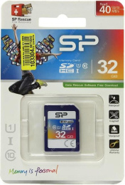 Флеш карта SD 32GB Silicon Power SDHC Class 10