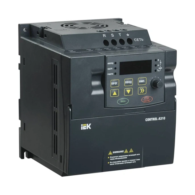 Преобразователь частоты IEK CONTROL-A310 380В 3Ф 0,75кВт 2,3A CNT-A310D33V0075TEZ