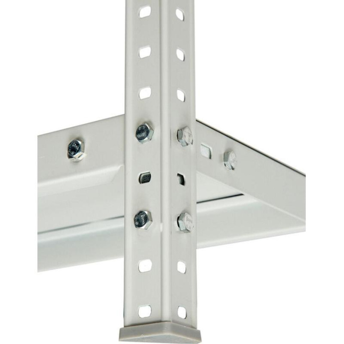 Стеллаж ПРАКТИК MS Standart 120/60x20/4 металл, 1200x600x200мм серый [s24199132402]