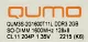 Модуль памяти QUMO QUM3S-2G1600T11L DDR3 SODIMM 2Gb PC3-12800 CL11 (for NoteBook)