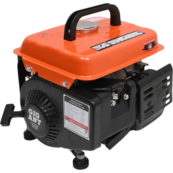Бензиновый генератор Gigant 950 Вт; 12 В розетка GGL-950