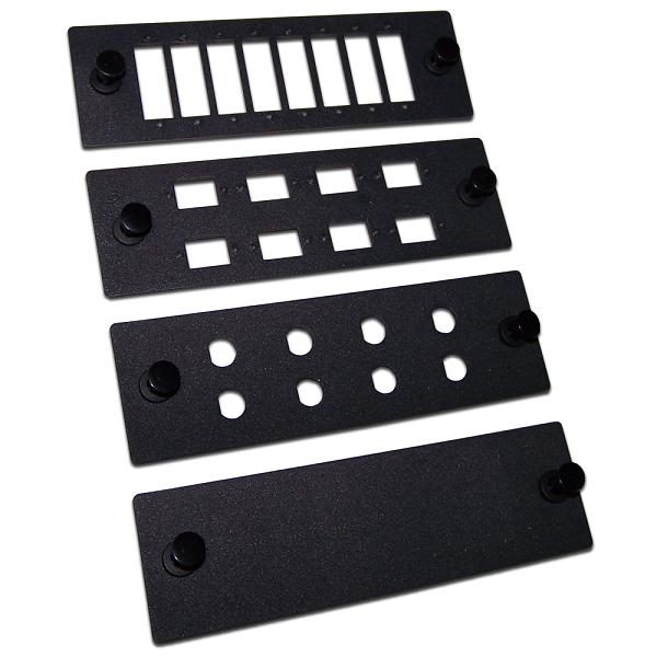 Адаптерная панель на 8 дуплексных SC адаптеров, для кроссов LANMASTER LAN-APM-8DP