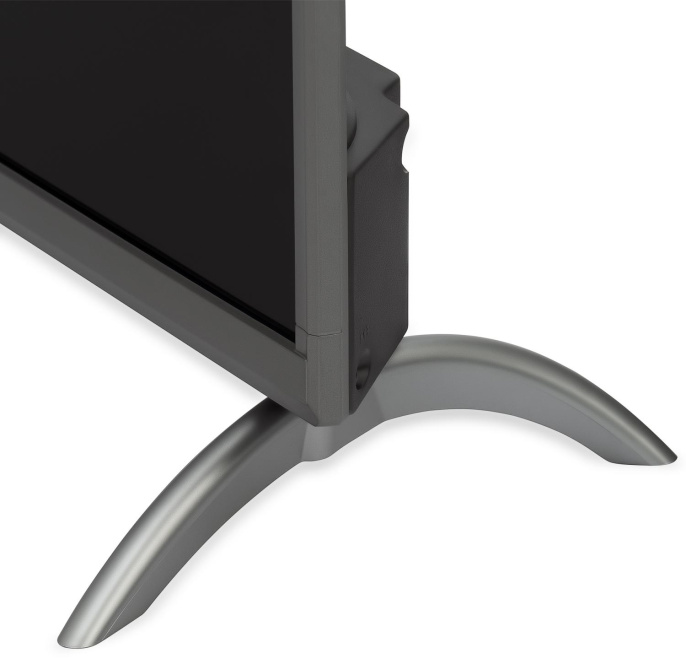 43" Телевизор StarWind SW-LED43UG400 4K Ultra HD, СМАРТ ТВ, YaOS, стальной