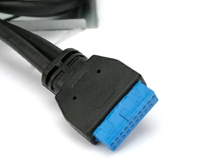 Планка FP5.25-USB3-2A Gembird ( 2x USB 3.0 на переднюю панель 5.25")