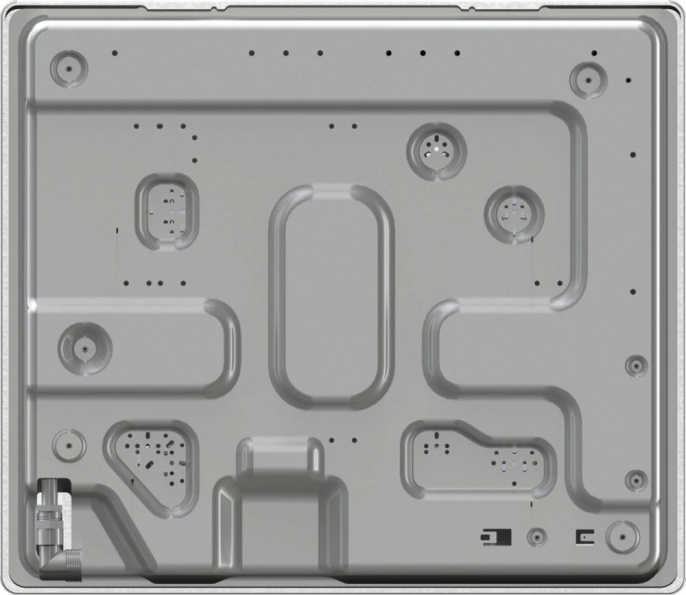 Газовая варочная панель Gorenje GW641XHF,  4 конфорки,  нержавеющая сталь,  серебристый