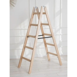 Стремянка-ходули WORKY деревянная, 5 ступеней, 1.6м ARD259965