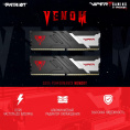 Память DDR5 2x8GB 5200MHz Patriot PVV516G520C36K Viper Venom RTL Gaming PC5-41600 CL36 DIMM UDIMM 288-pin 1.2В с радиатором Ret