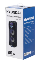 Минисистема Hyundai H-MC180 черный 80Вт FM USB BT SD/MMC