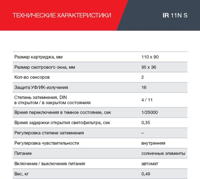 Маска сварщика FUBAG Оптима 11, хамелеон, 11/11 din, окно: 95x36мм [38071]