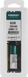Оперативная память DDR5 8GB 4800MHz Kingmax KM-LD5-4800-8GS RTL PC5-38400 CL40 DIMM 288-pin 1.1В single rank Ret