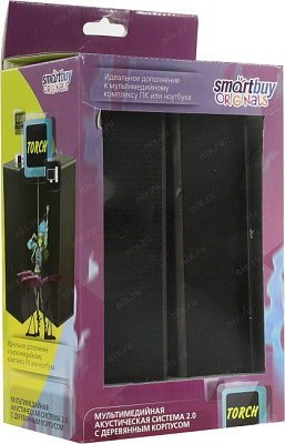 Колонки SmartBuy TORCH SBA-2560 (2x3W дерево питание от USB)