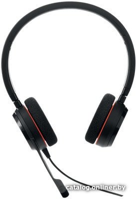 Офисная гарнитура Jabra Evolve 20 MS Stereo USB-C накладные, для общения, 20-20000 Гц, кабель 2.2 м 4999-823-189