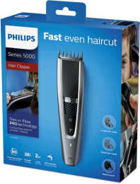 Машинка для стрижки волос Philips HC5630/15 для прически/для бороды и усов, длина стрижки: 0.5–28 мм, питание: от сети/от аккумулятора, автономная работа: 1 час 30 минут