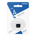 Smartbuy USB Drive 4GB LARA Black SB4GBLara-K