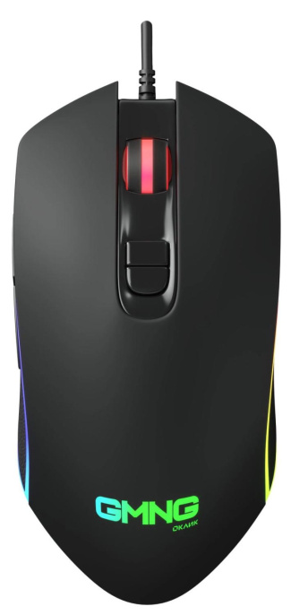 Мышь проводная GMNG 730GM, игровая, оптическая, USB, 12000dpi, черный [1520852]
