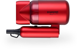 Фен StarWind SHD 6060, 1600Вт, красный