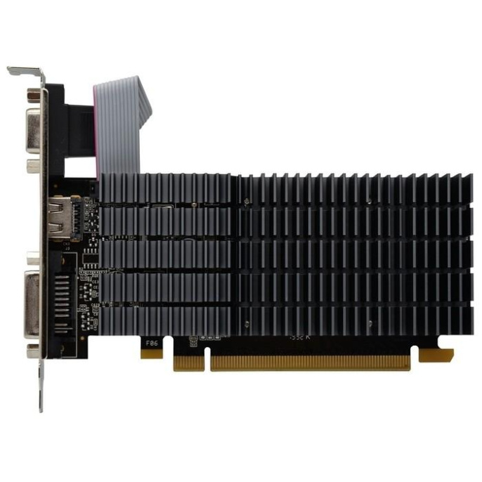 Видеокарта Afox G210 1GB GDDR2 64bit VGA DVI HDMI PASSIVE LP RTL {50} (785570) AF210-1024D2LG2