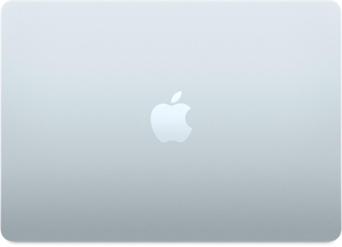 Ноутбук Apple MacBook Air A3240, 13.6", 2025, Retina, Apple M4 10 core 4ГГц, 10-ядерный, 16ГБ 256ГБ SSD,  macOS,  голубой [mc6t4hn/a]