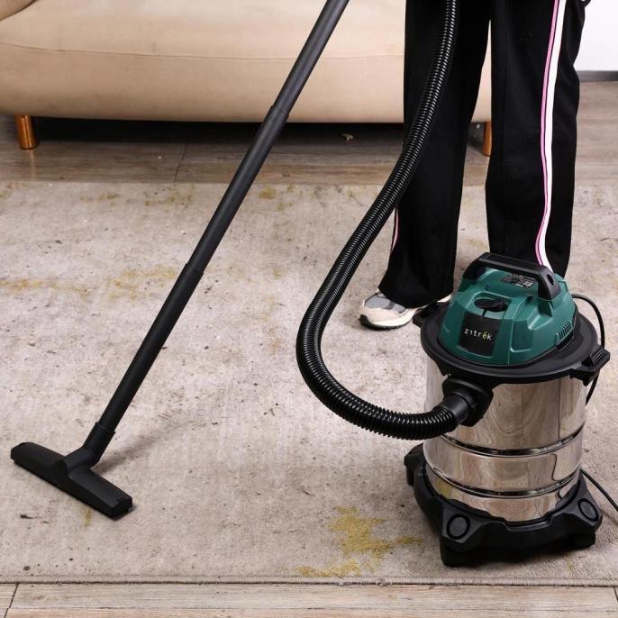 Строительный пылесос Zitrek ZKVC1500-15S 1500Вт уборка: сухая серебристый