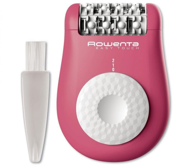 Эпилятор Rowenta EP1110F1 скор.:2 насад.:1 розовый/темно-розовый