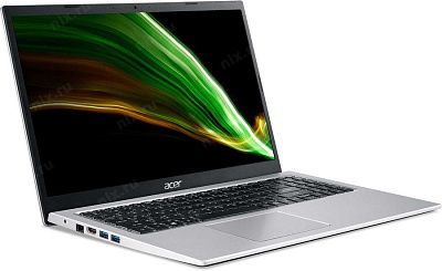 Ноутбук Acer QWERTY ASPIRE 3 A315-24P-R3CD 15.6" FHD, AMD R5-7520(4*8*2,8), 8Gb, 512GB SSD, No ODD, int., no OS, серебро (грав) (NX.KDEEM.00E)