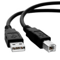 Кабель USB A M /USB B M 1.8M 00-00027492 BLACK GOPOWER