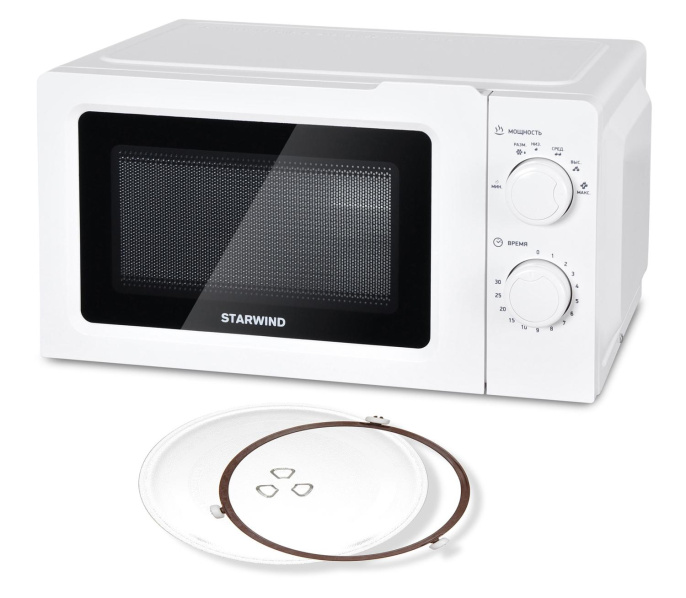 Микроволновая Печь Starwind SMW3020 20л. 700Вт белый