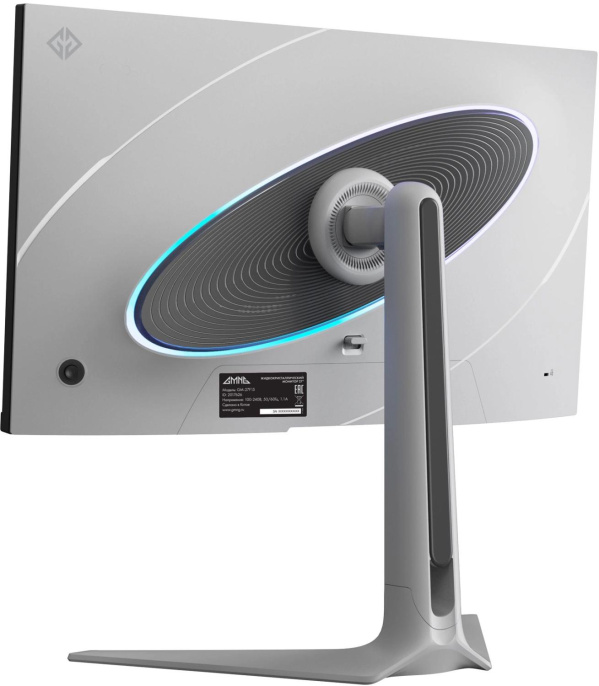 Монитор GMNG 27" Gaming GM-27F15 серый IPS LED 2ms 16:9 HDMI M/M матовая HAS Piv 400cd 178гр/178гр 2560x1440 240Hz G-Sync FreeSync DP 2K 6.55кг GM27SG02