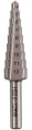 Сверло P.I.T. AMED08-0412 по металлу ступенчатое, Ø4-12мм, 9 ступеней с шагом 1мм, HSS