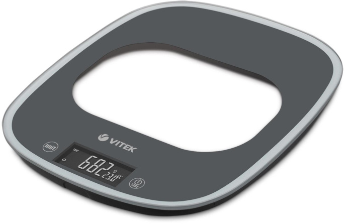 Весы кухонные Vitek Graphite VT-8013