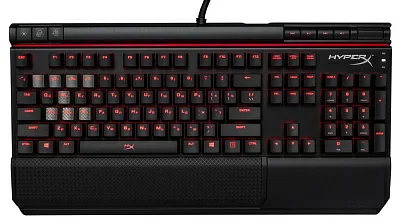 Клавиатура HyperX Alloy Elite RGB CherryMX Blue механическая черный USB Multimedia for gamer LED