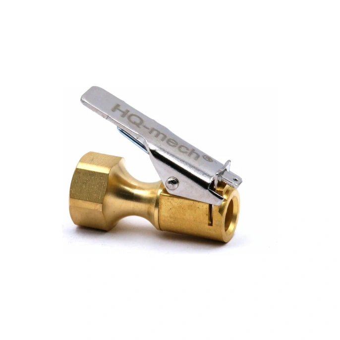 Наконечник для подкачки шин латунный ЕВРО F1/4" NPT HQ-mech УТ000002191