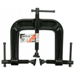 Трёхвинтовая струбцина YATO 62x62 мм YT-64242