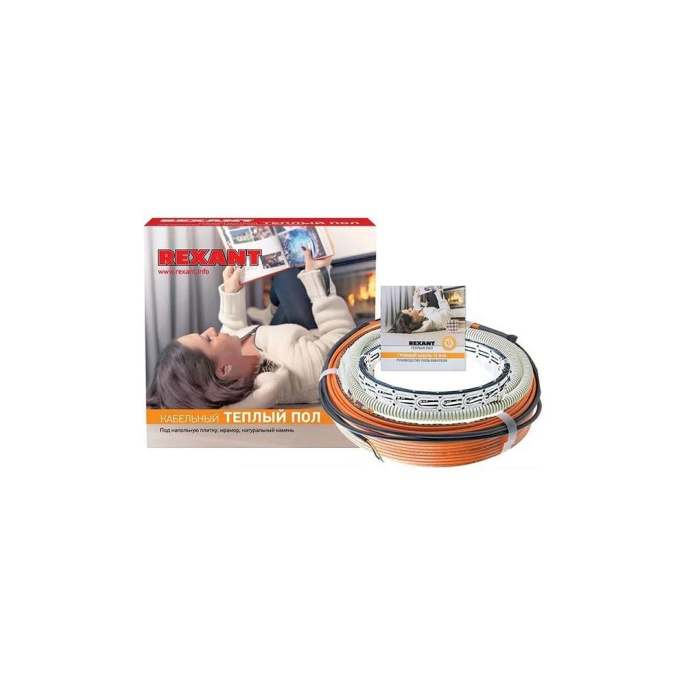 Rexant 51-0514-3 Теплый пол RND -30-450 450Вт/30м/ S обогрева, м2: 2,7-3,8 двух жильный