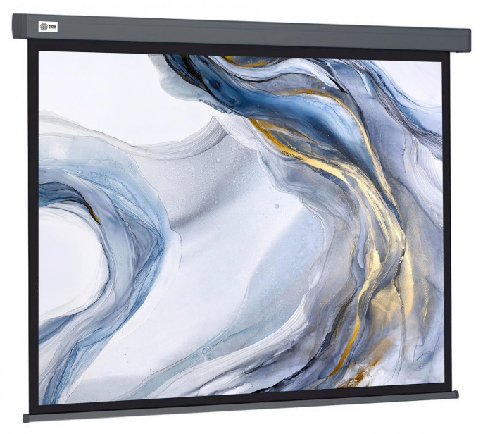 Экран Cactus 84" 128x170.7см Wallscreen CS-PSW-128X170-SG 4:3 настенно-потолочный рулонный серый
