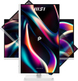 Монитор MSI 27" Pro MAX 271QPHW E14 белый IPS LED 4ms 16:9 HDMI M/M матовая HAS Piv 1500:1 300cd 178гр/178гр 2560x1440 144Hz DP Quad 2K 1440p USB 5.85кг (9S6-3PF54H-021)