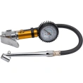 Трехфункциональный манометр для шин THORVIK ATIG3 с насадкой-удлинителем для г/а, шланг 300 мм 53400 053400