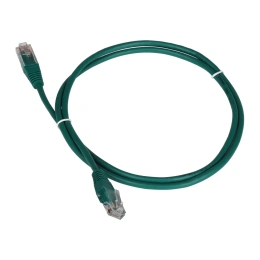 Патч-корд TWT RJ45-RJ45, 4 пары, UTP, категория 5е, 0.3 м, зеленый, 45-45-0.3-GN TWT-45-45-0.3-GN