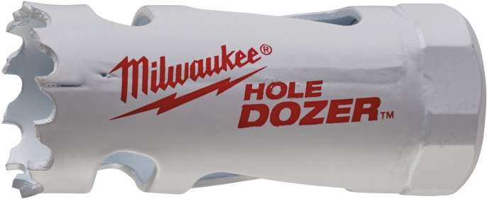 Коронка Milwaukee Hole Dozer 24мм 49560037 пильная, рабочий диаметр: 24 мм, обрабатываемый материал: металл алюминий, чугун, сталь , дерево МДФ , пластик ПВХ , гипсокартон, сэндвич-панель, рабочая длина: 41 мм