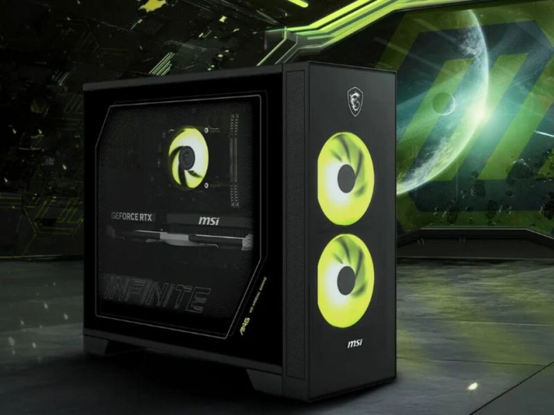 MSI выпустила десктоп MAG Infinite S AI для ИИ-работы и гейминга