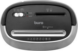 Уничтожитель бумаг Buro Office BU-S1201,  с автоподачей,  P-4,  4х38 мм, 12 лист. одновременно, 25л