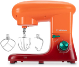 Миксер планетарный StarWind SPM7160, 1900Вт, оранжевый
