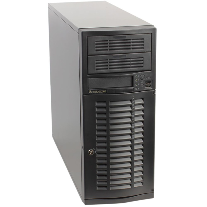 Корпус SuperMicro CSE-733TQ-668B Black SC733 Mid Tower with 668W Platinum Level