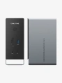 Многопортовая док-станция CABLETIME CB18D (CT-DK181-AG) 18-В-1 8K USB-C с поддержкой macOS MST на Chipset DL6950 (поддерживает 3 экрана)