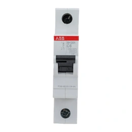 Автоматический выключатель ABB 1-полюсной SH201 C6 2CDS211001R0064