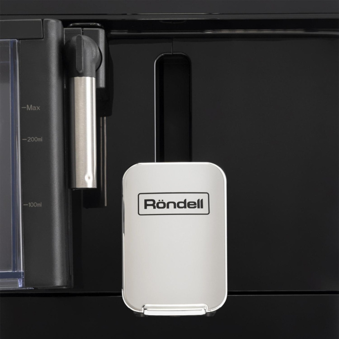 Кофемашина автоматическая Rondell RDE-1116, 19Бар, с автоматическим капучинатором, черный